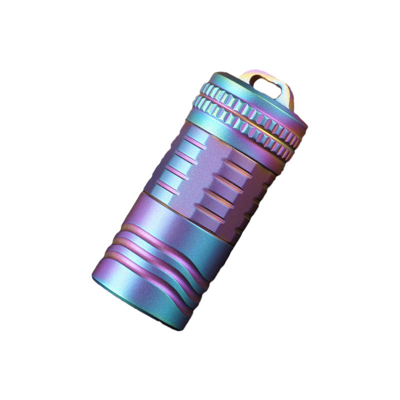 PoleShine EDC Flashlight - 180 Lumens|3-Mode|Rechargeable|Titanium alloy |Ultra-Light | IPX6 Waterproof | YZ102
