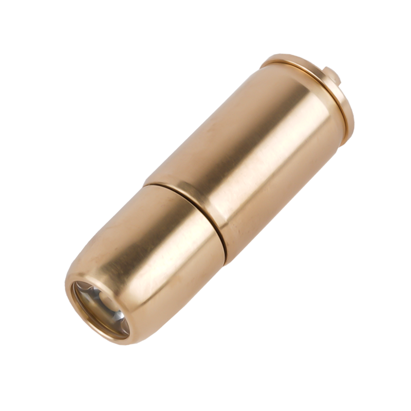 ‎PoleShine Keychain Flashlight - 130 Lumens|3 Modes| Rechargeable|Titanium alloy |Waterproof|Elegant EDC Essential|ZD101