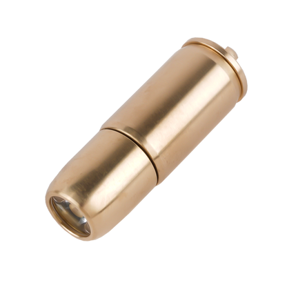 ‎PoleShine Keychain Flashlight - 130 Lumens|3 Modes| Rechargeable|Titanium alloy |Waterproof|Elegant EDC Essential|ZD101