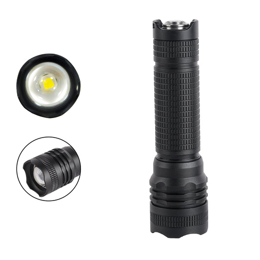 ‎PoleShine Pocket Flashlight - 600 Lumens | 5 Modes | Rechargeable | Strobe | SOS | 40H Extended Runtime |BD4