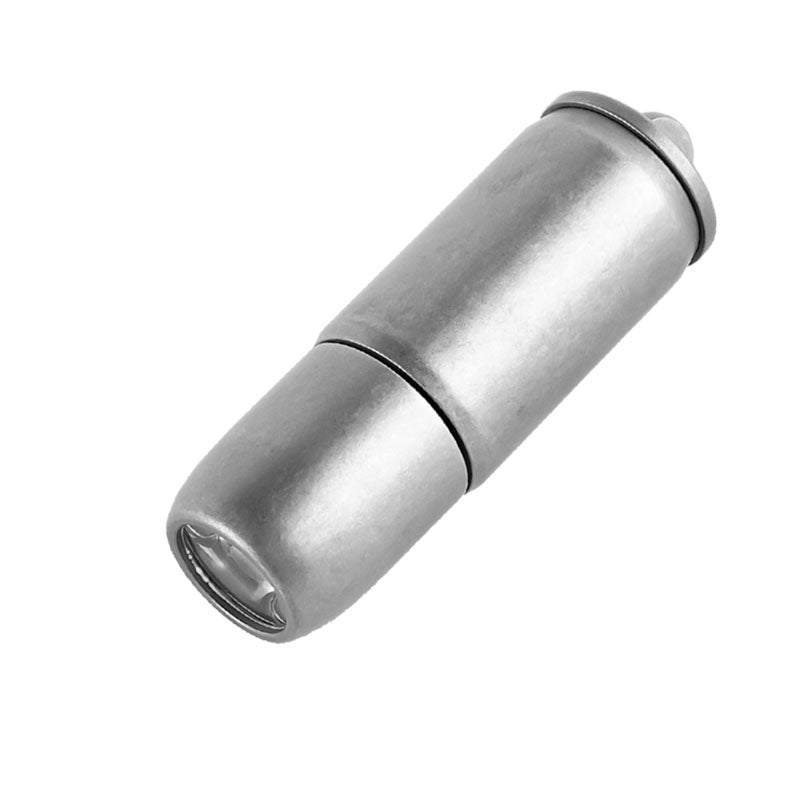 ‎PoleShine Keychain Flashlight - 130 Lumens|3 Modes| Rechargeable|Titanium alloy |Waterproof|Elegant EDC Essential|ZD101