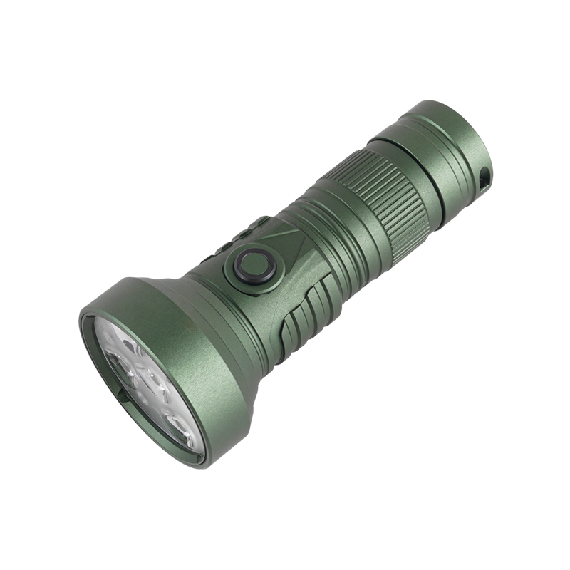‎PoleShine Pocket Flashlight 2000 Lumens |5 Modes | Red Light|Tactical Strobe|Practical EDC|DT901