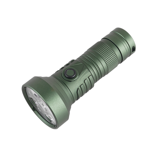 ‎PoleShine Pocket Flashlight 2000 Lumens |5 Modes | Red Light|Tactical Strobe|Practical EDC|DT901