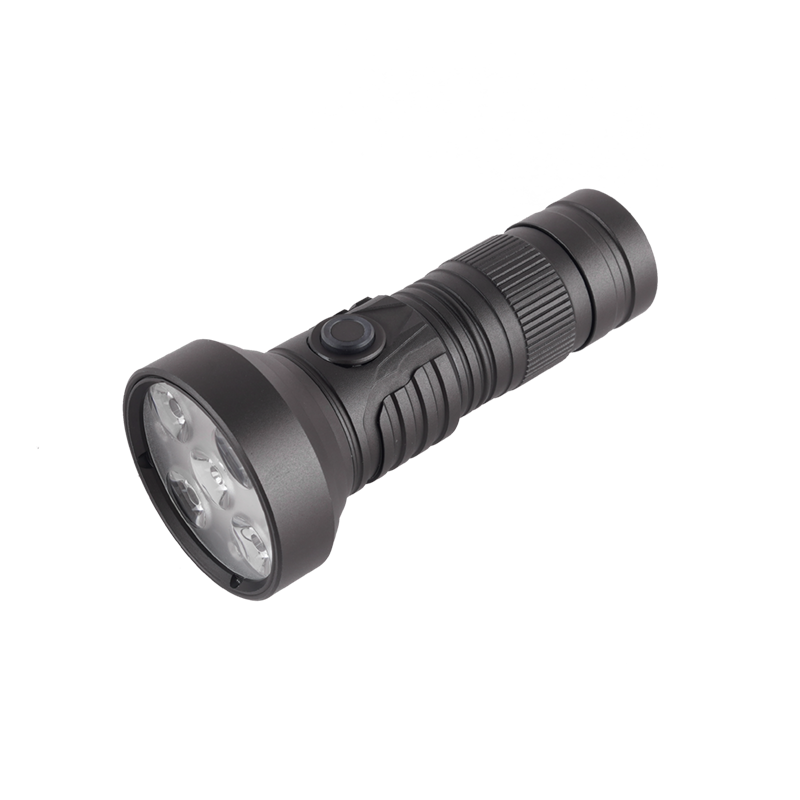 ‎PoleShine Pocket Flashlight 2000 Lumens |5 Modes | Red Light|Tactical Strobe|Practical EDC|DT901
