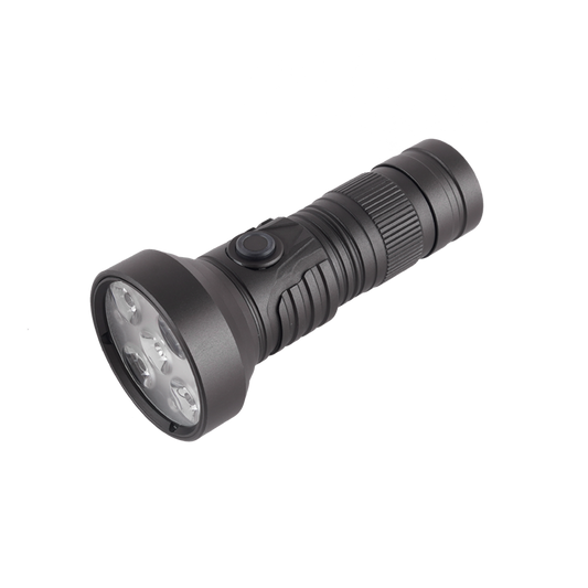 ‎PoleShine Pocket Flashlight 2000 Lumens |5 Modes | Red Light|Tactical Strobe|Practical EDC|DT901