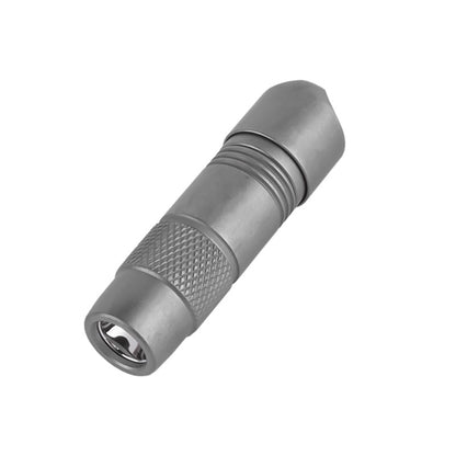 ‎PoleShine Mini Flashlight - 160 Lumens| 3 Modes| Strobe | IPX6 Waterproof| Rechargeable | Titanium alloy | Magnetic Base |MN103