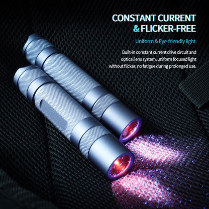 ‎‎PoleShine UV Flashlight - 365nm | High Definition Pure Ultraviolet | Black Light | Rechargeable|H1307